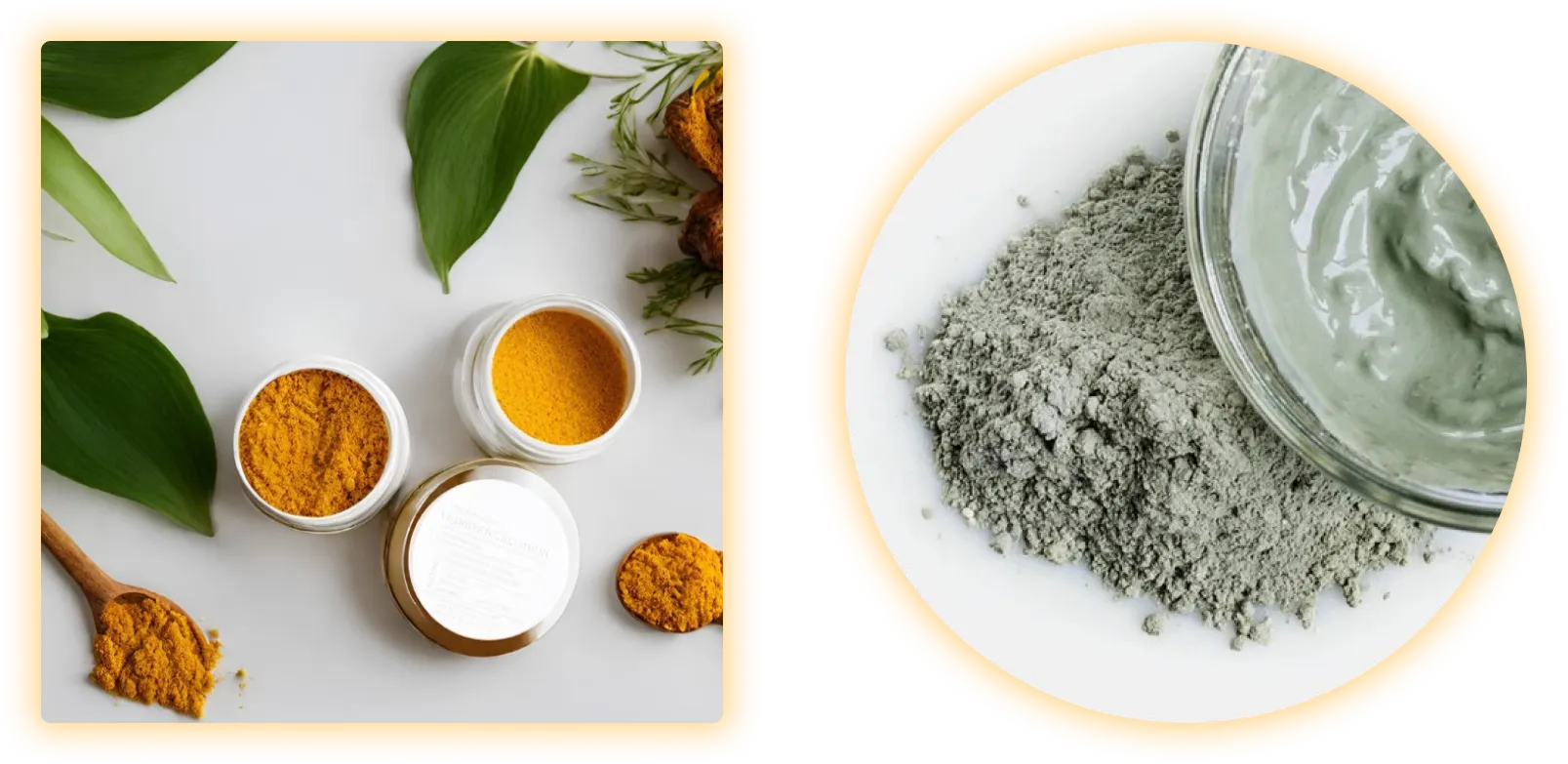 Facial treatment powders